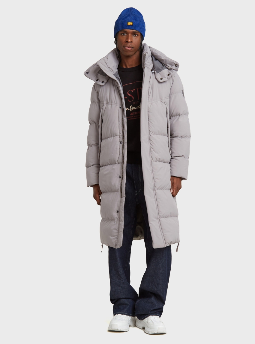 G-Star G- Whistler Xl Long Blanket Coat 2.0 - Light Grey