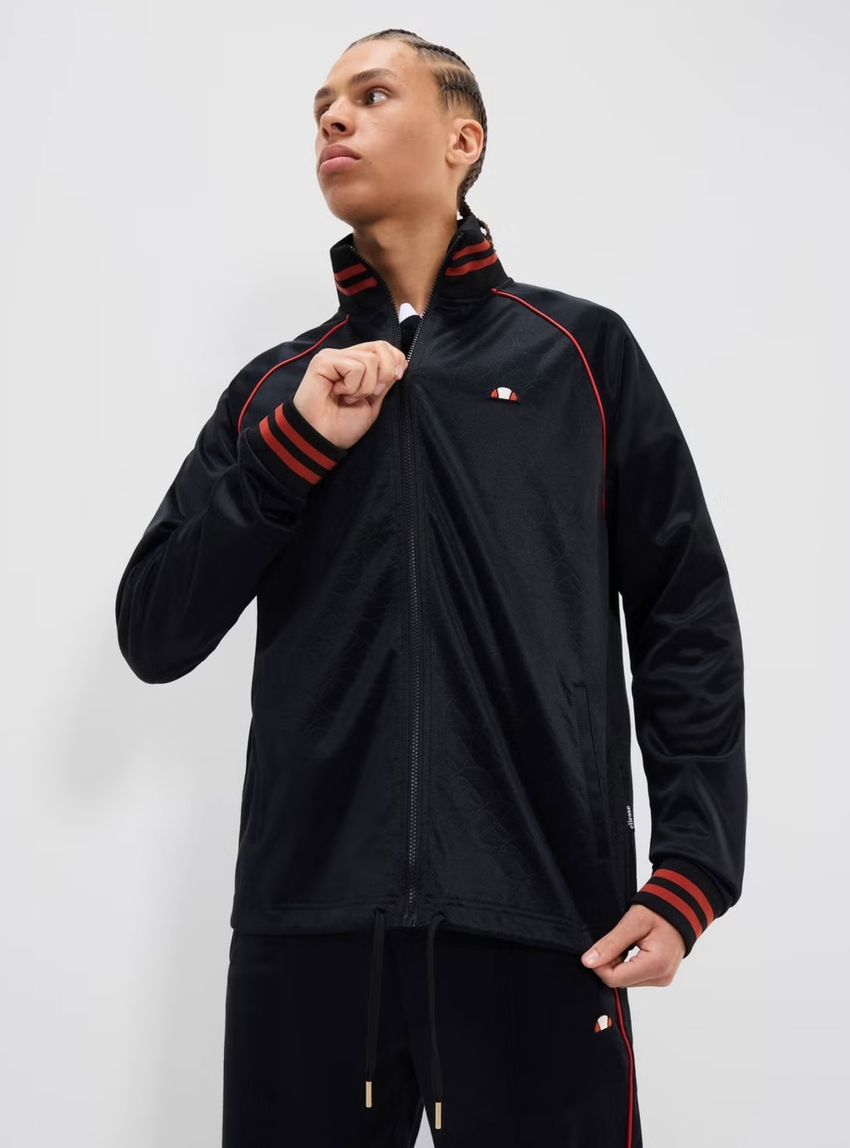 Ellesse Badge Colours Casarino Track Top - Black