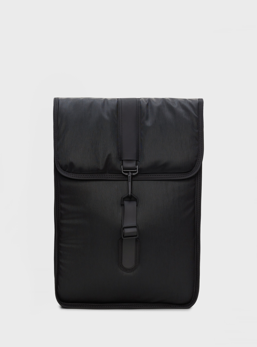 Rains Puffed Backpack Mini - Black