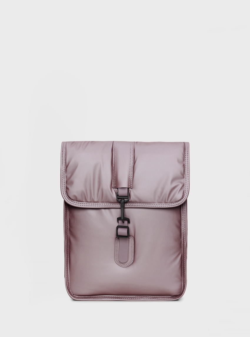 Rains Puffed Backpack Micro - Pale Pink