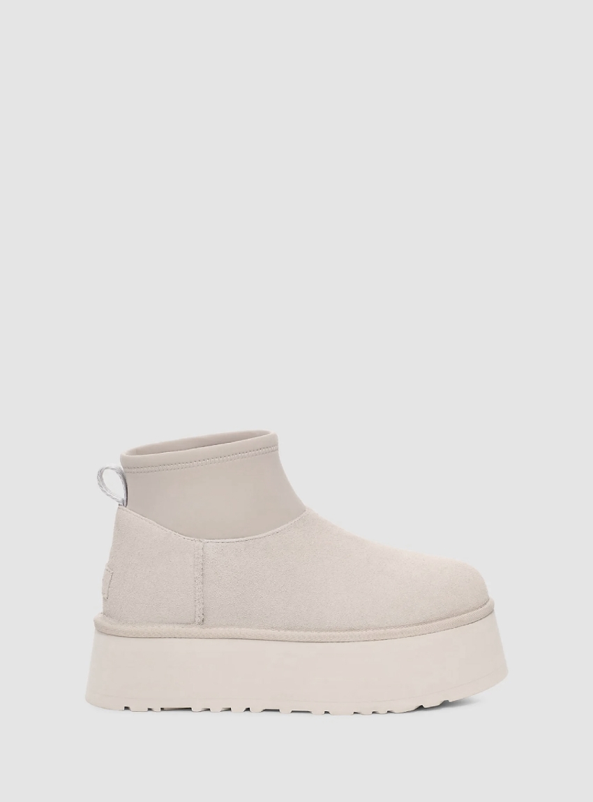 UGG Classic Mini Dipper Puffer - White