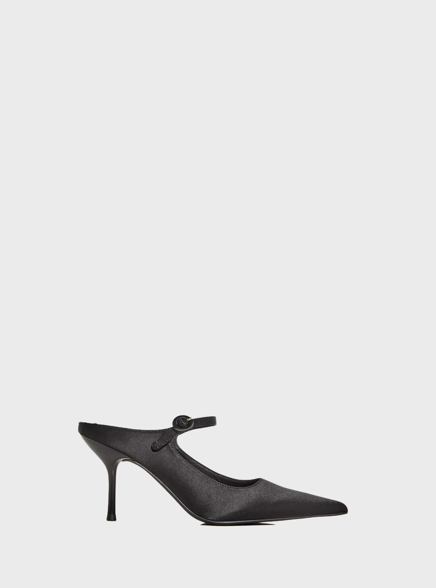 Jeffrey Campbell Tiyera Mules - Black