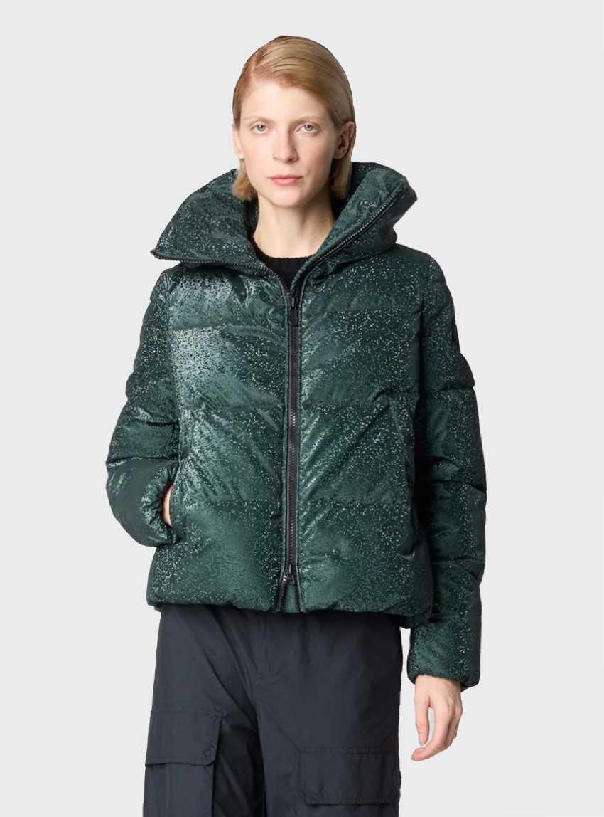 Save The Duck Yvonna Jacket - Dark Olive Green