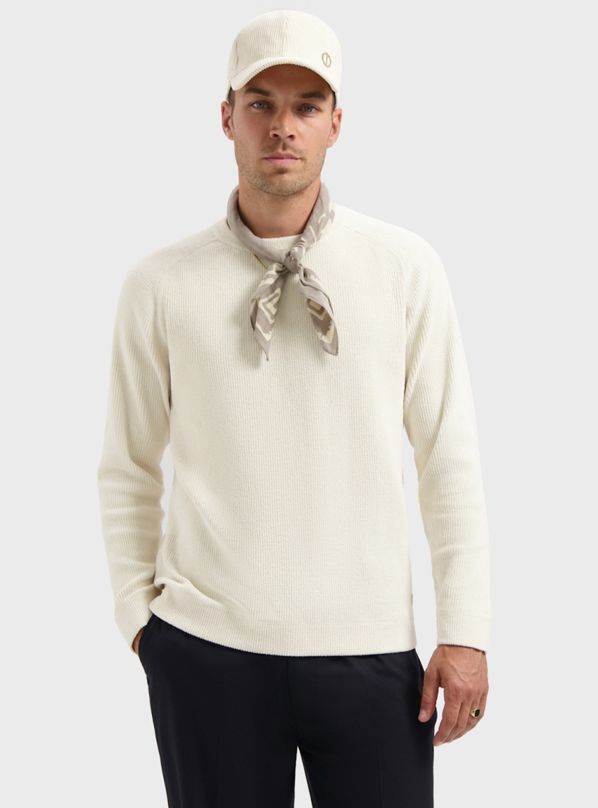 Dstrezzed Njord Crew Knit - Ecru