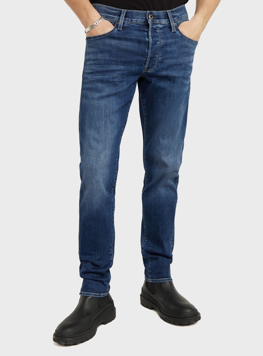 G-Star 3301 Slim Jeans - Medium Aged Denim