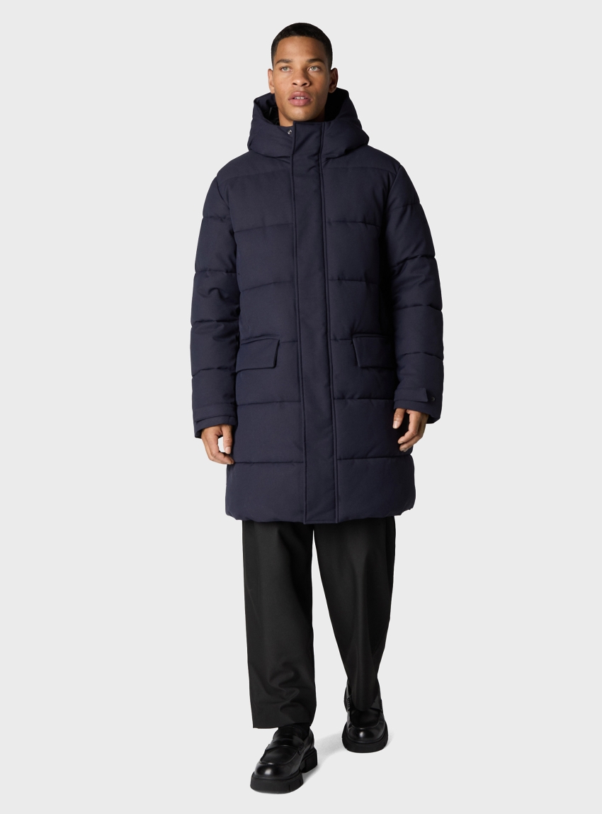 Save The Duck Cosmo Puffer Jacket - Blue Black