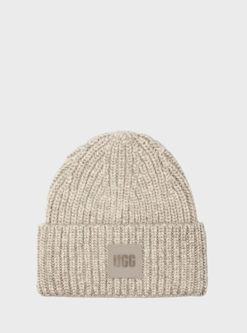 UGG Chunky Rib Beanie - Grey