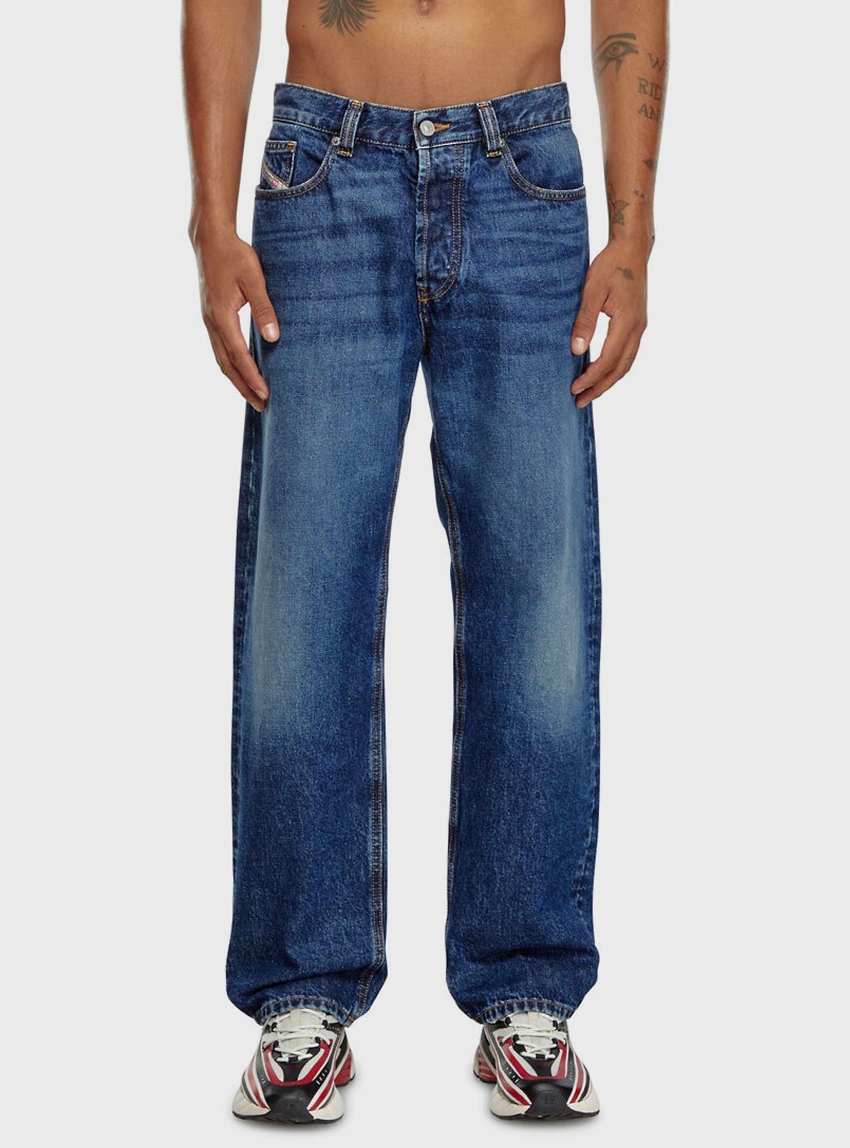 Diesel 2010 D-Macs Regular Fit Jeans - Dark Aged Denim