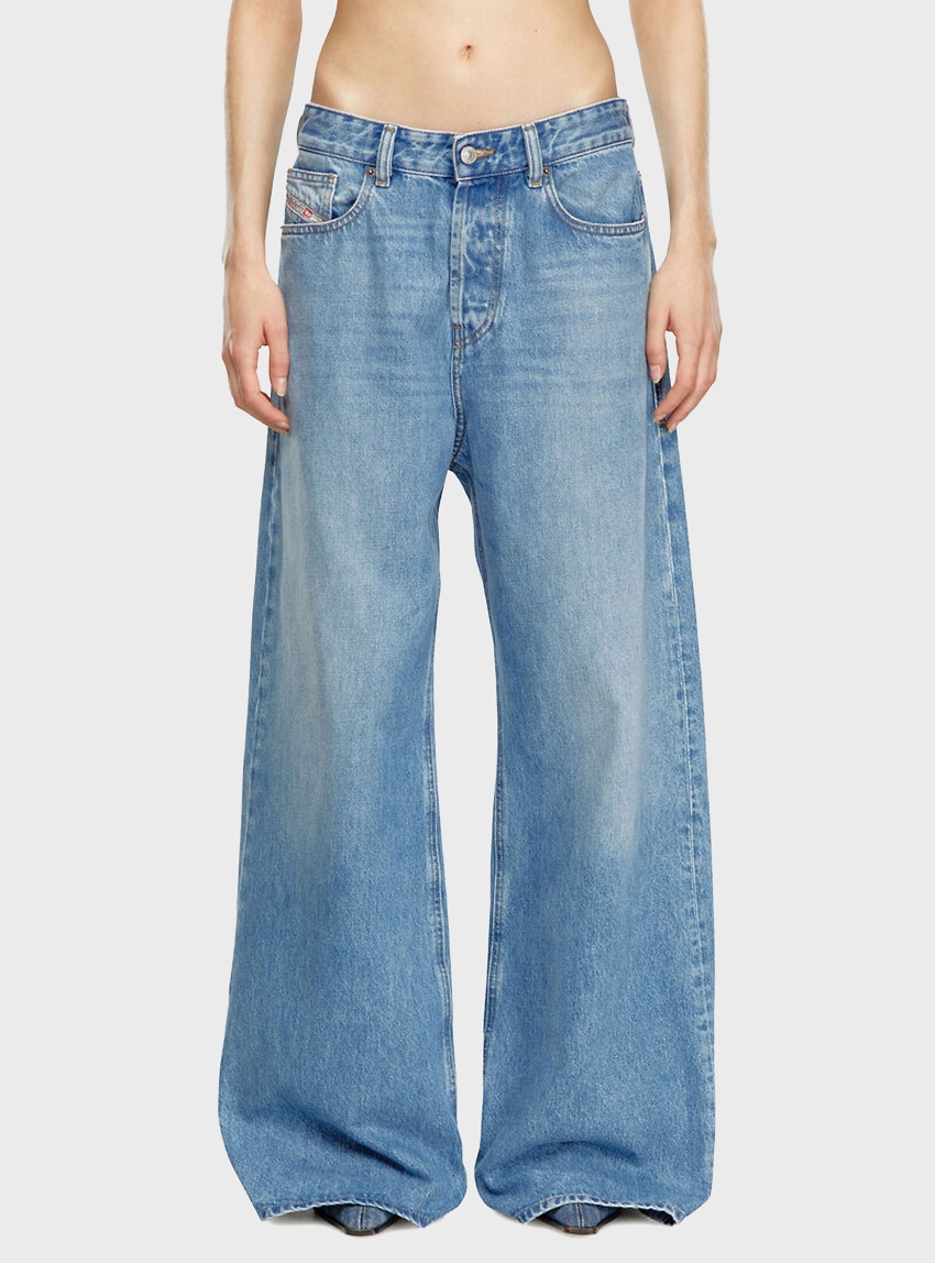 Diesel 1996 D-Sire Relaxed Jeans - Medium Aged Denim