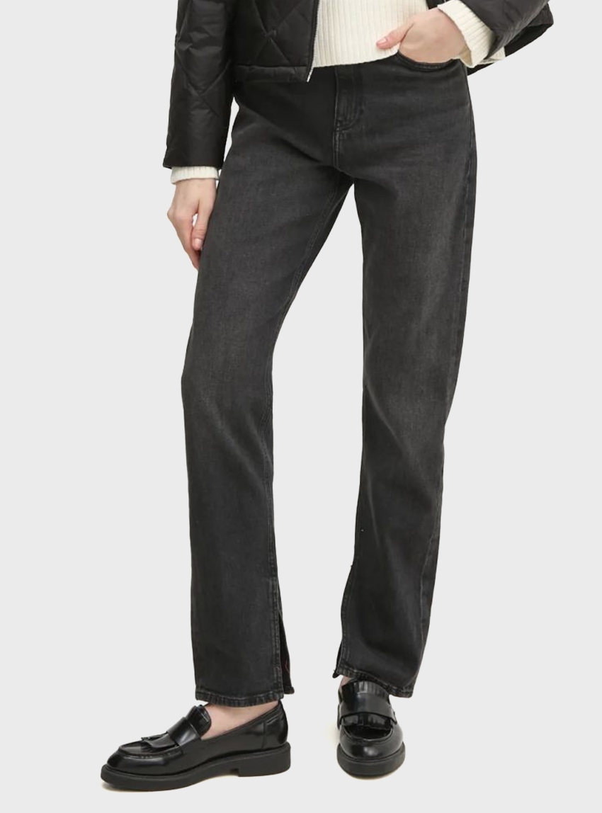 Calvin Klein Slim Stright Jeans - Black