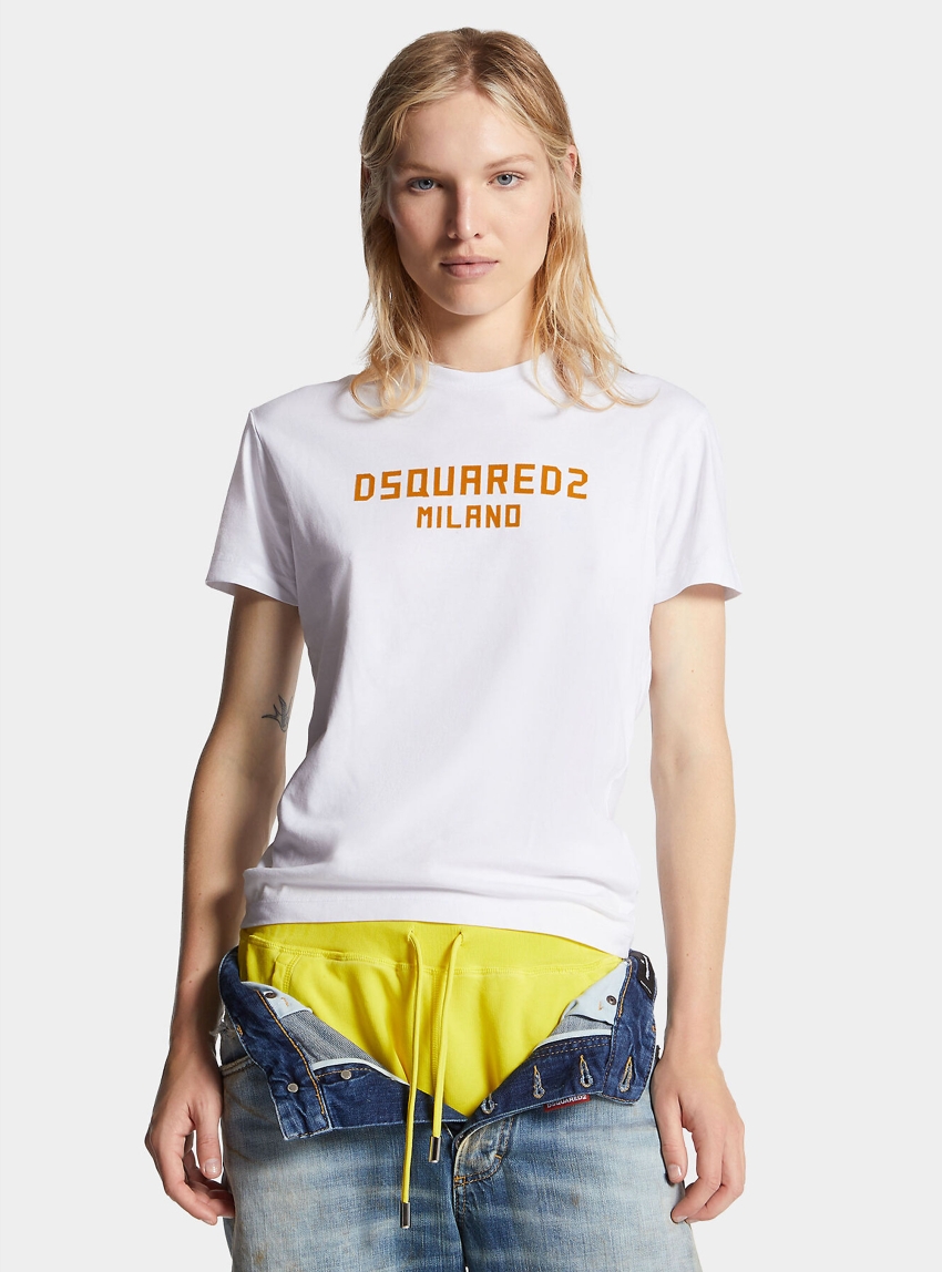 Dsquared Just Right Fit D2 Milano T-Shirt - Black
