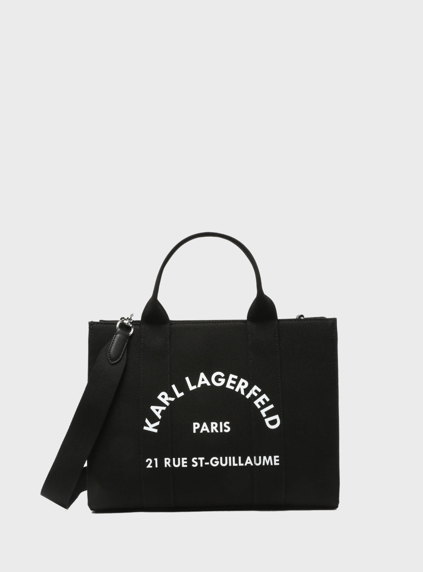 Karl Lagerfeld K/Rsg Square Medium Tote - Black