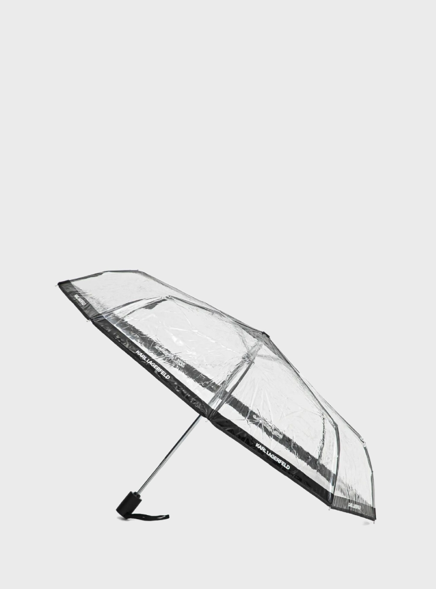 Karl Lagerfeld K/Essential Sm Umbrella - Transparent