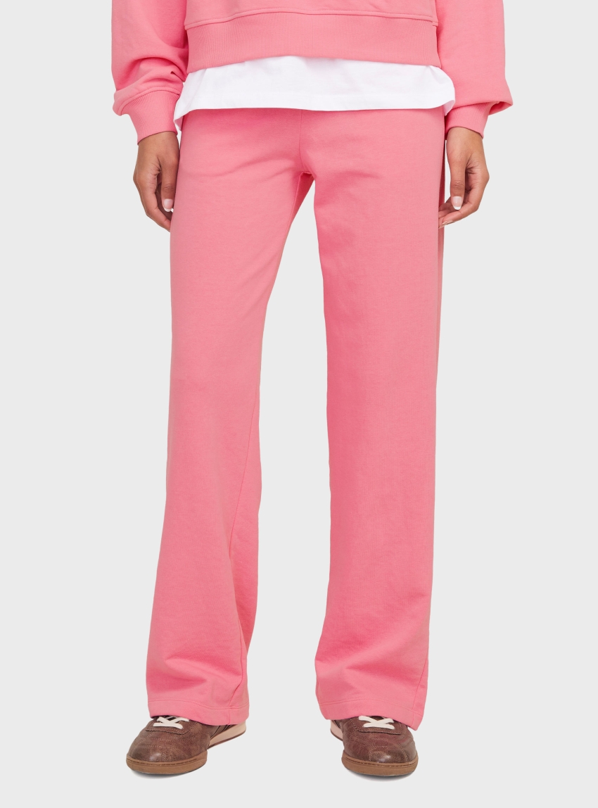JJXX Alfa Reg Wide High Waist Sweat Pants - Pink