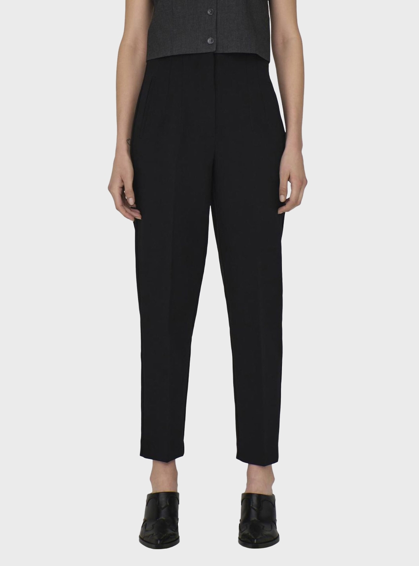 Only Raven High Waist Pants - Black