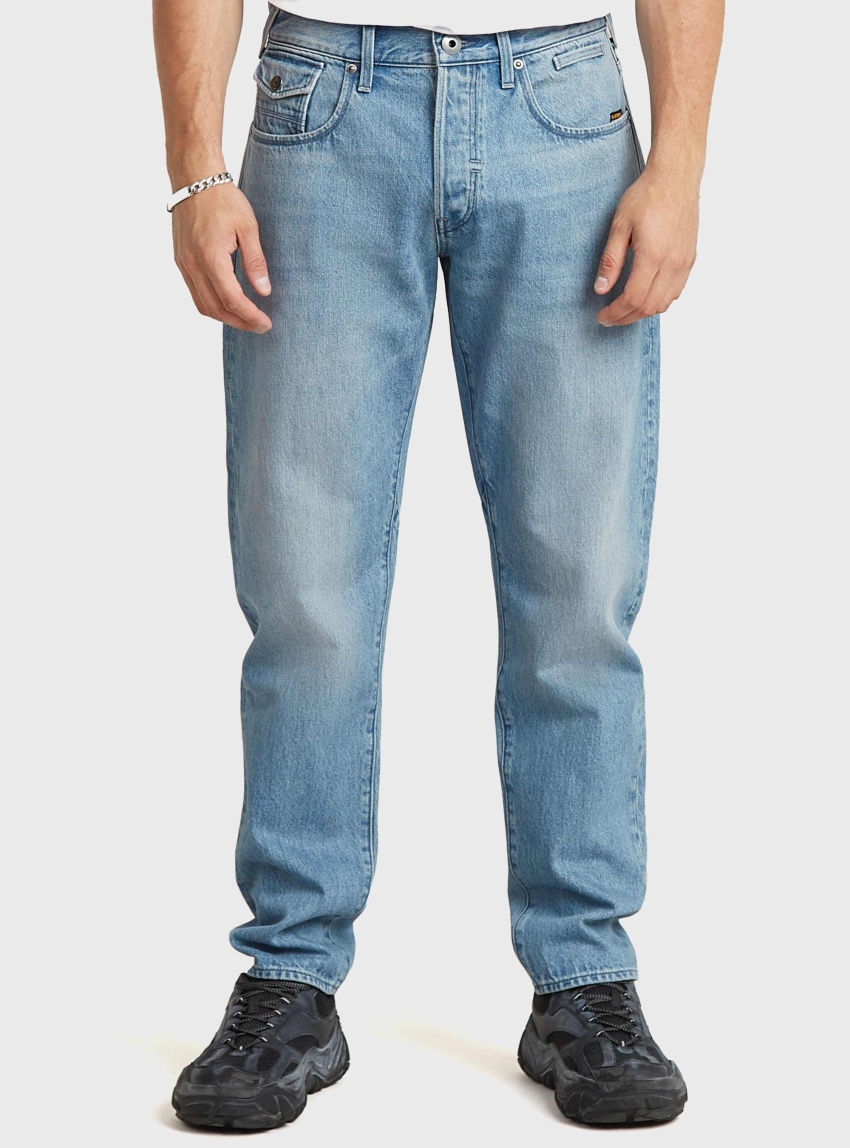 G-Star Morry Fwd 3D Regular Tapered Jeans - Light Aged Denim