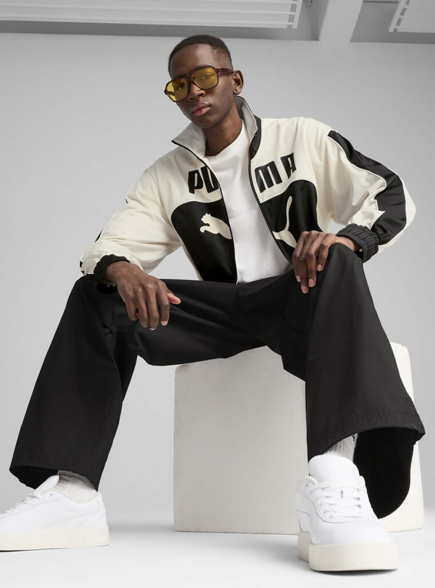 Puma FUTURE ARCHIVE Relaxed Track Jacket - Black