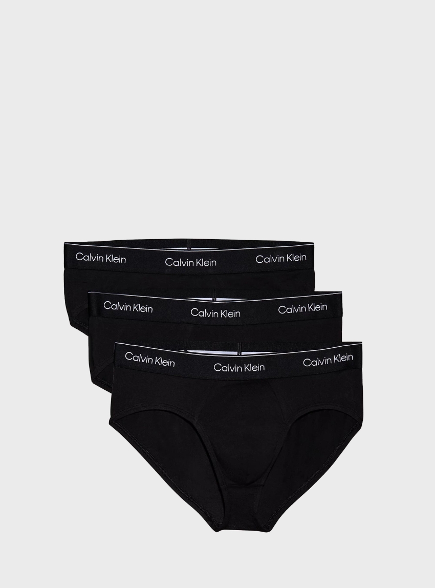 Calvin Klein 3 Pack Briefs - Black
