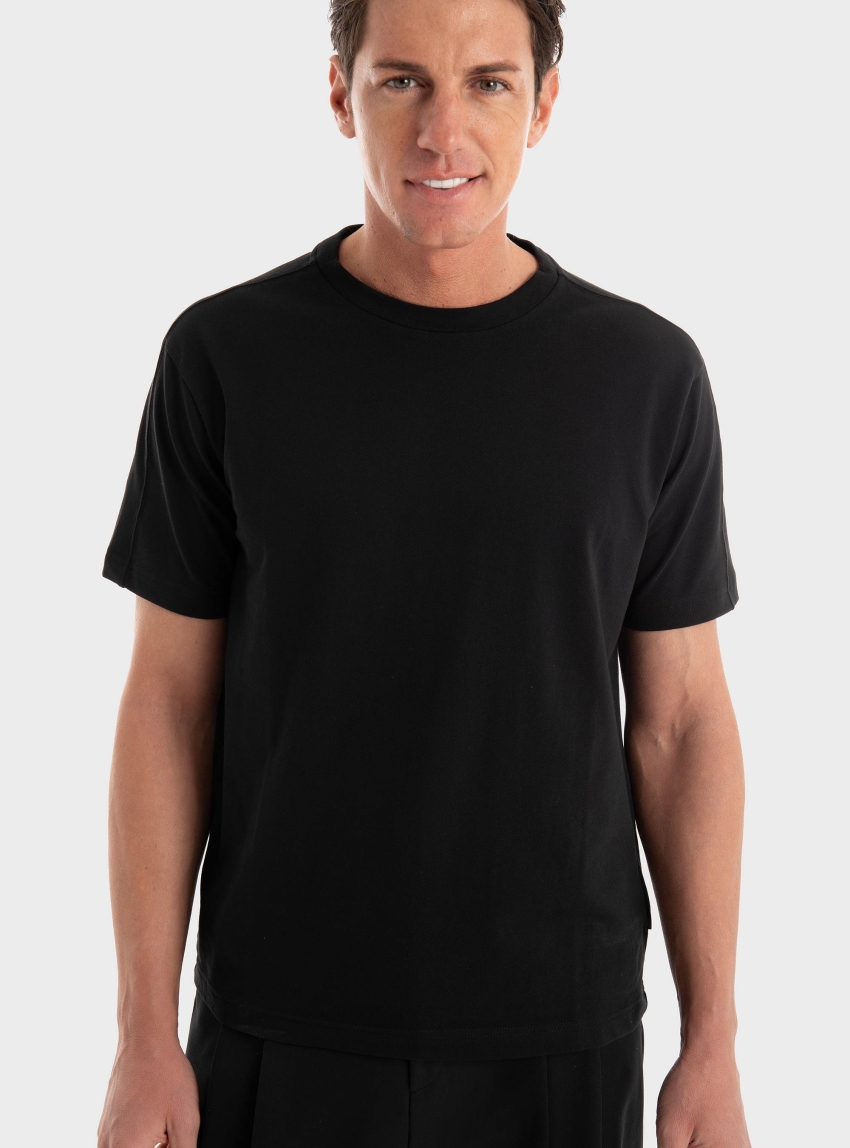 Calvin Klein Thermo Tech Pique T-Shirt - Black