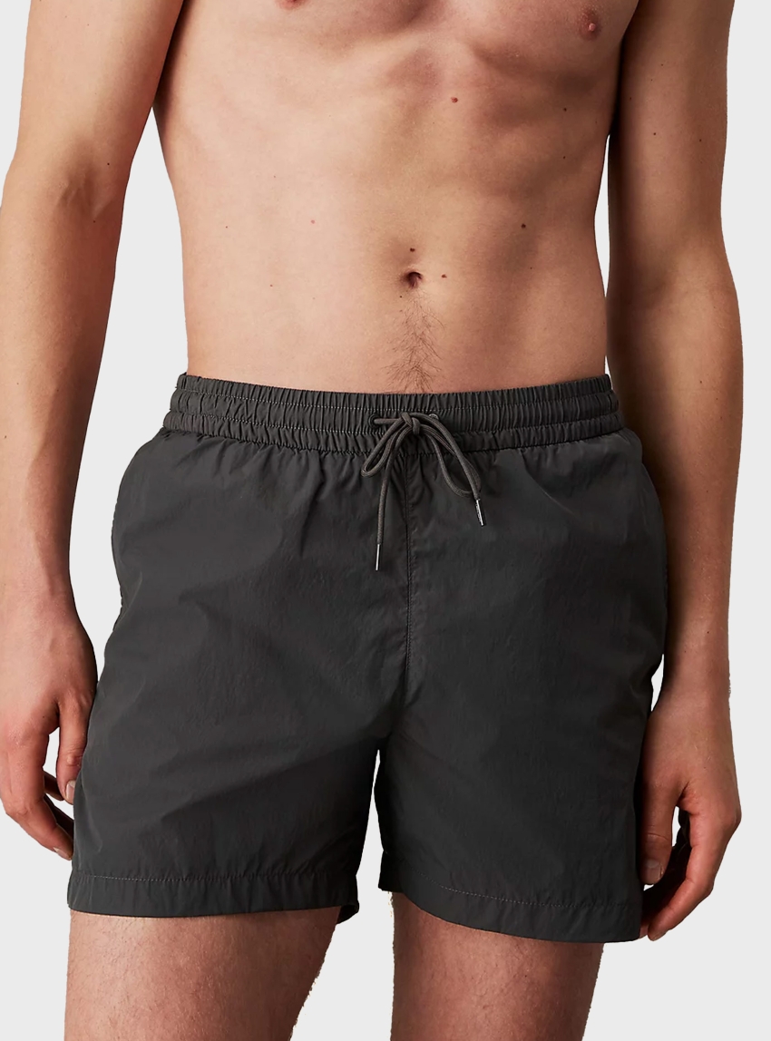 Calvin Klein Medium Double Wb Swim Shorts - Grey