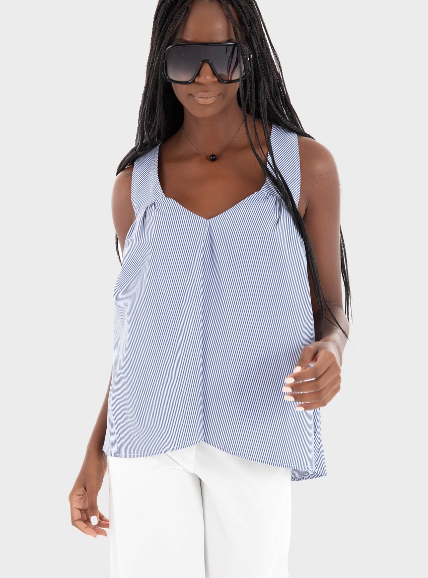 Ioanna Kourbela 'Hydra Times' Top - Blue