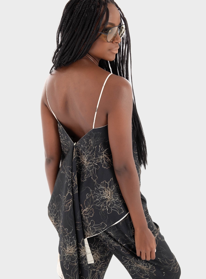 Ioanna Kourbela 'Ikebana Shape' Top - Black