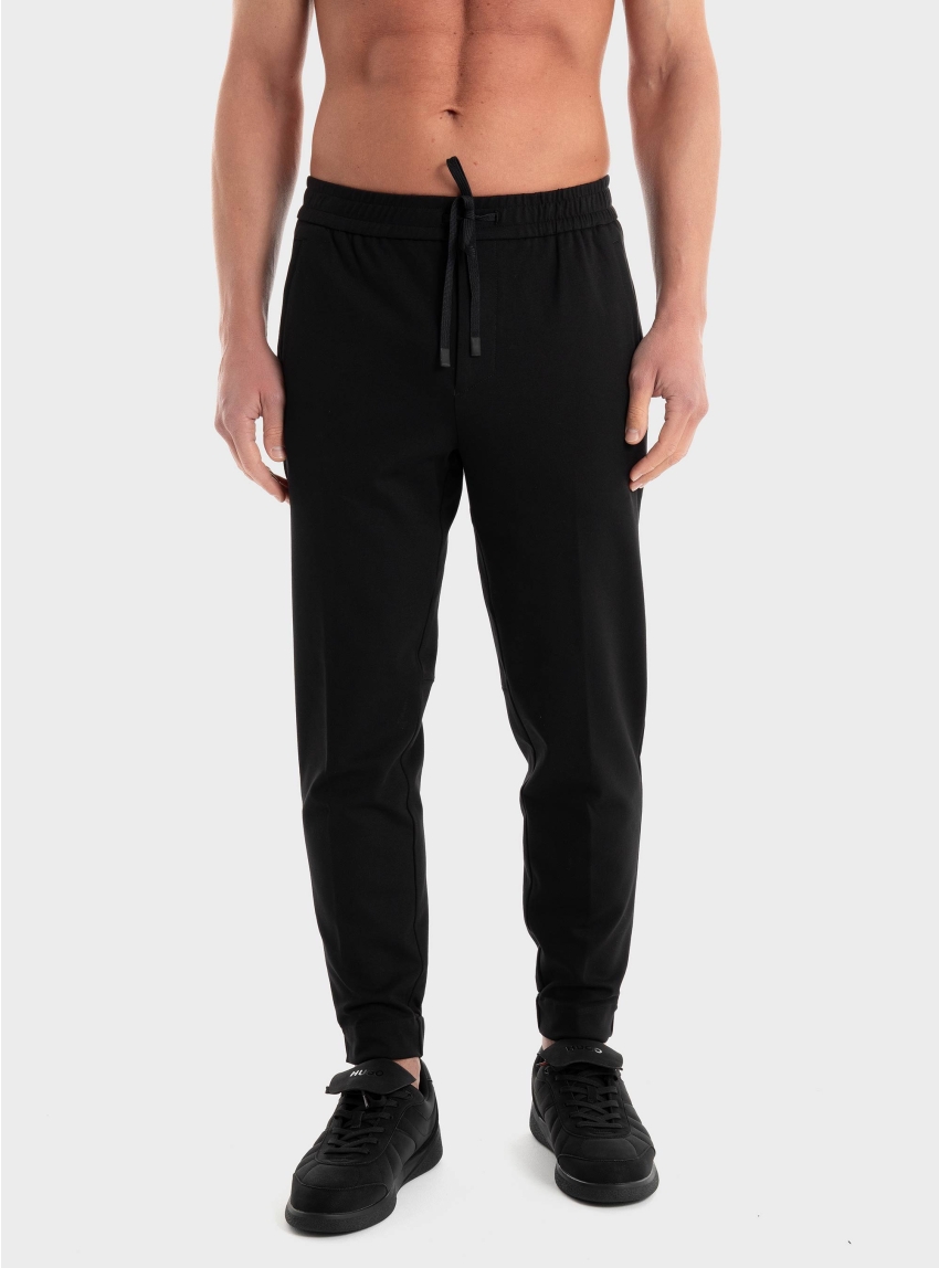 BOSS Tapered Fit Trousers T_Flex-J - Black