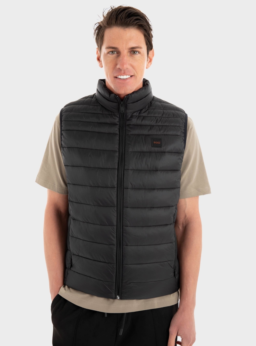 BOSS Slim Fit Gilet Odeno2 - Black