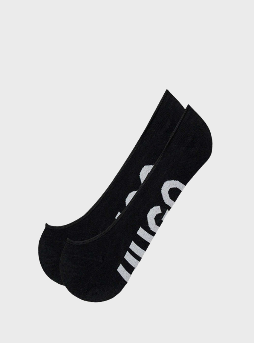 HUGO Two-Pack Socks 2P INVISIBLE W - Black