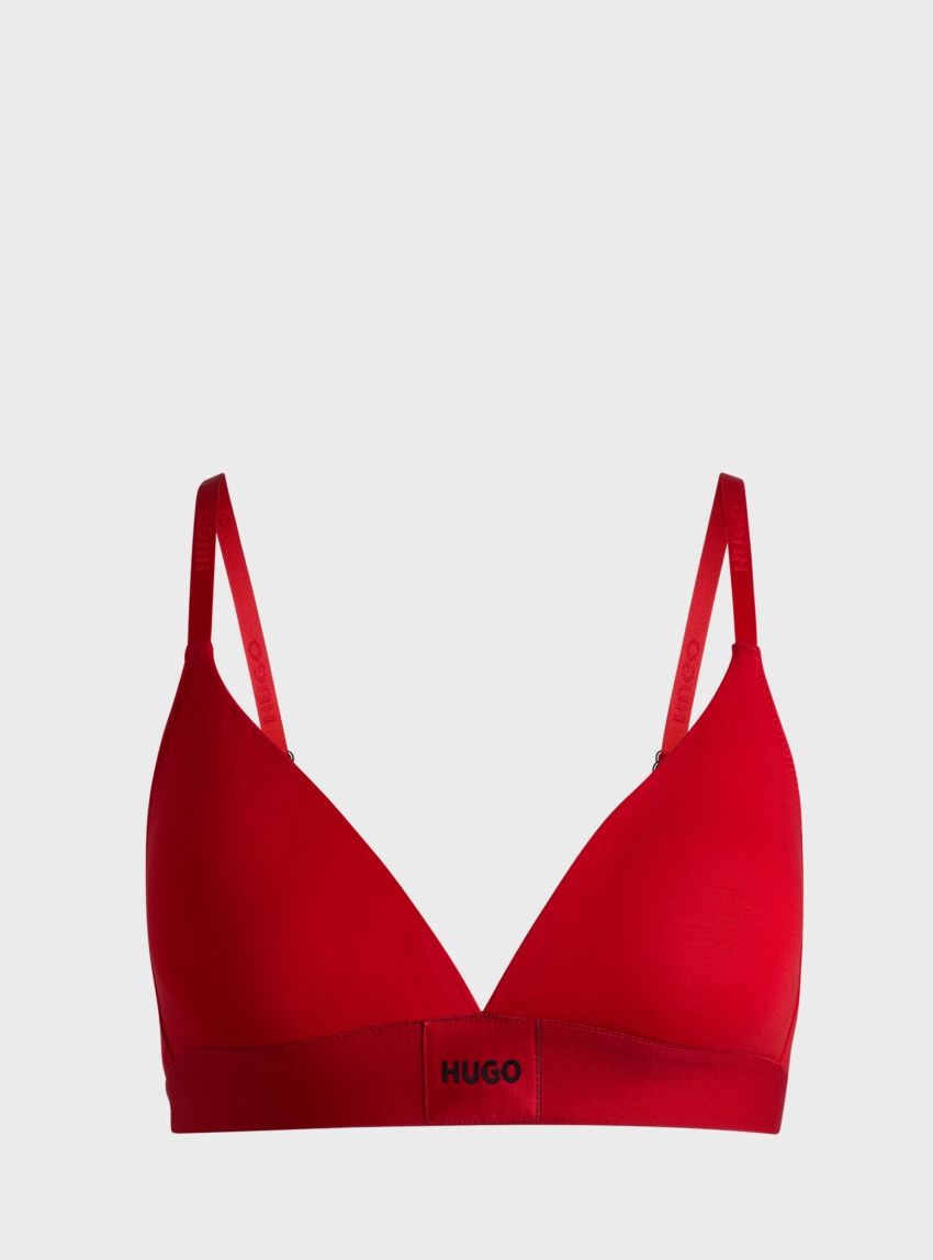 HUGO Triangle Bra TRIANGLE RED LABEL - Red