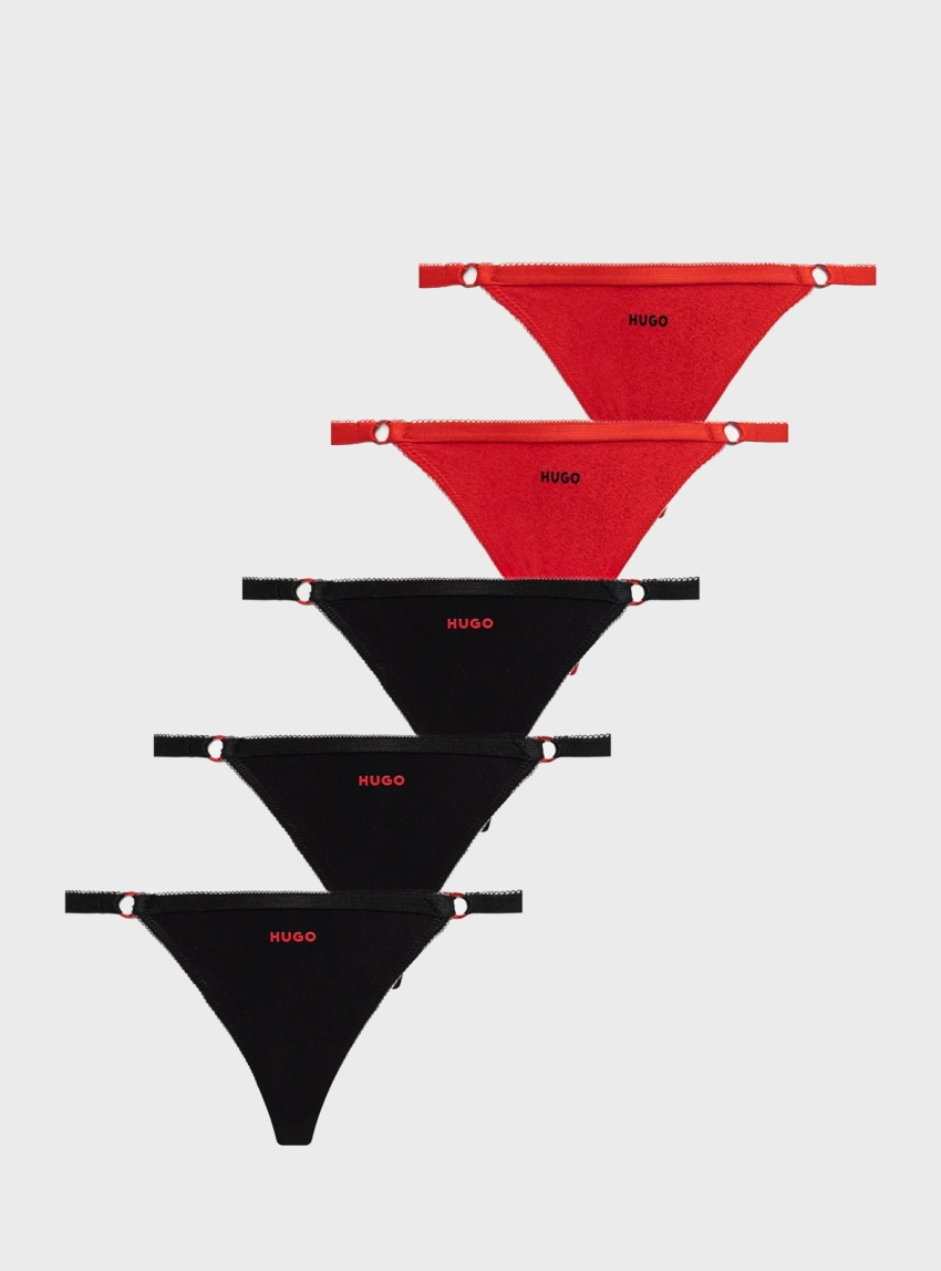 HUGO 5-Pack String FIVE STRING GIFT SET - Multi Colors