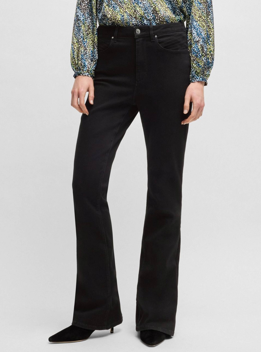 BOSS Bootcut Stretch Jeans C_ROSA HR SHP - Black