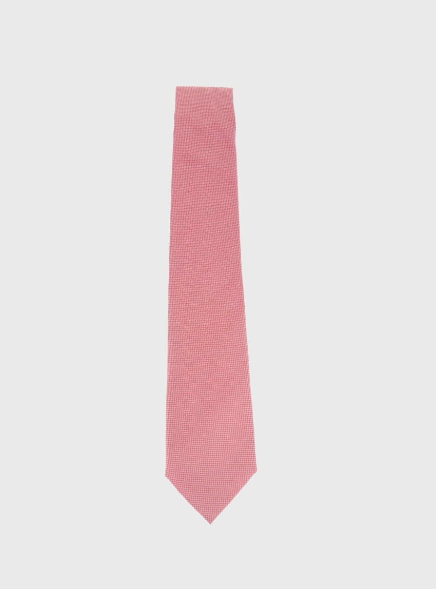 BOSS Micro-Pattern Jacquard Tie H-TIE 7,5 CM-222 - Pink