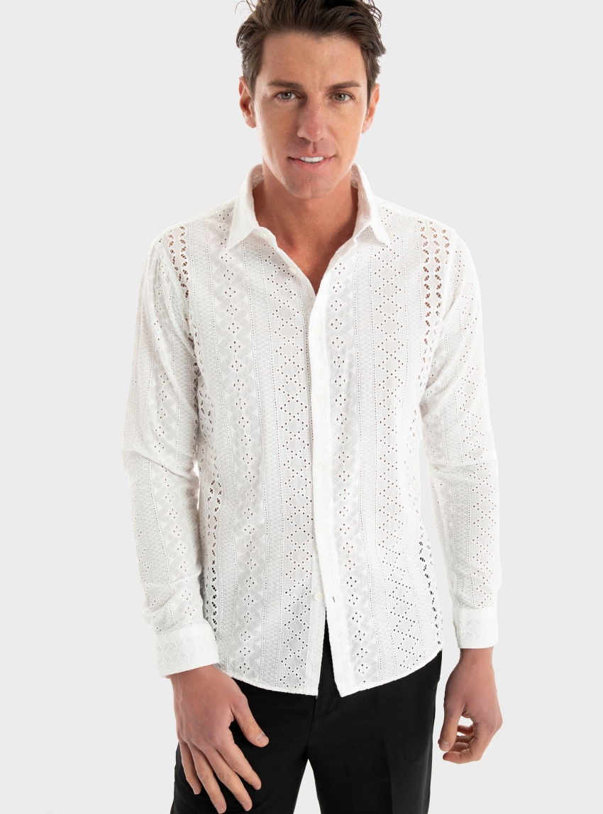Gianni Lupo Shirt - White
