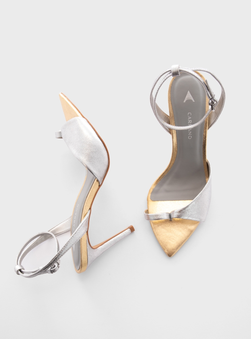 Carrano Heel Sandals - Silver
