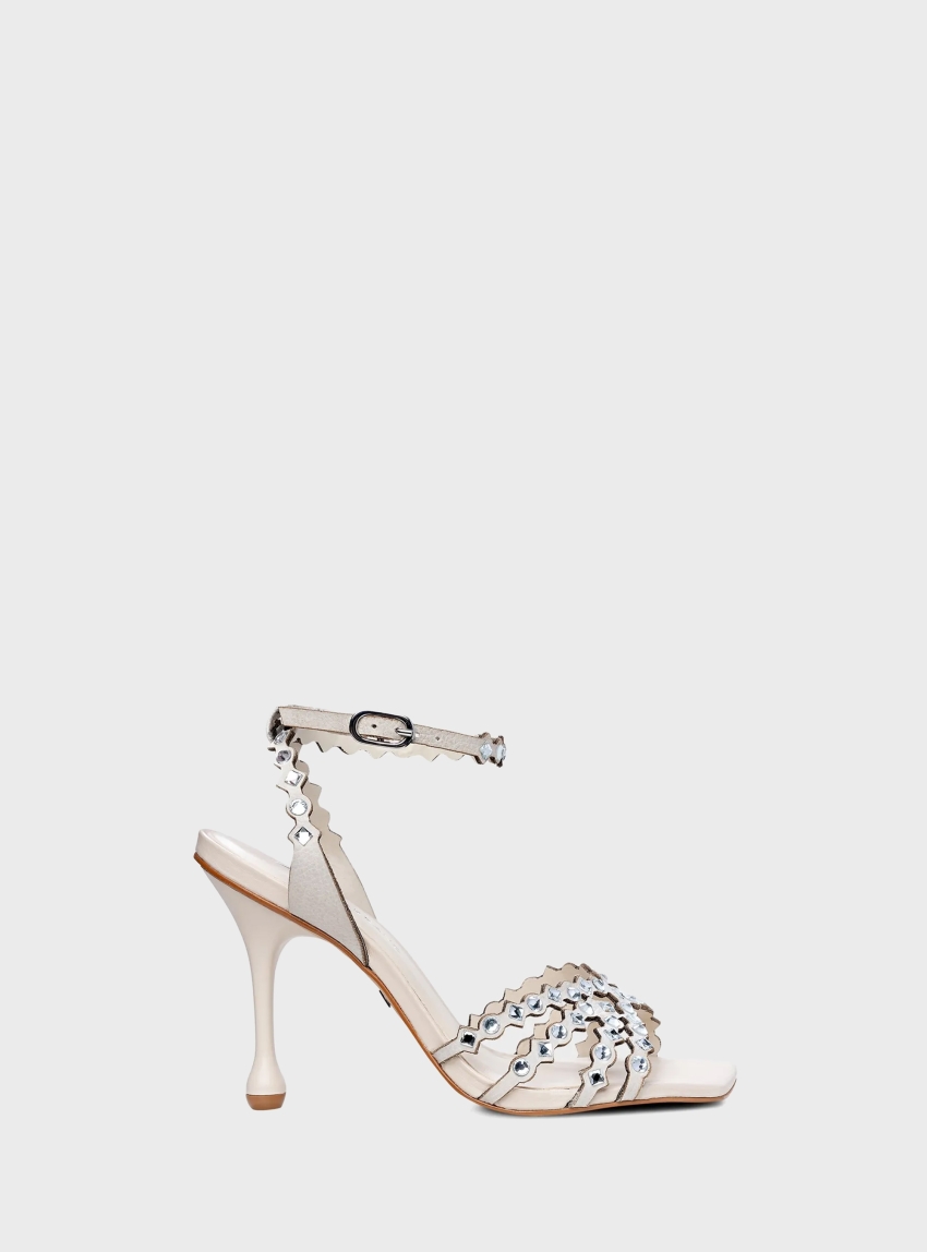 Carrano Heel Sandals - Ecru