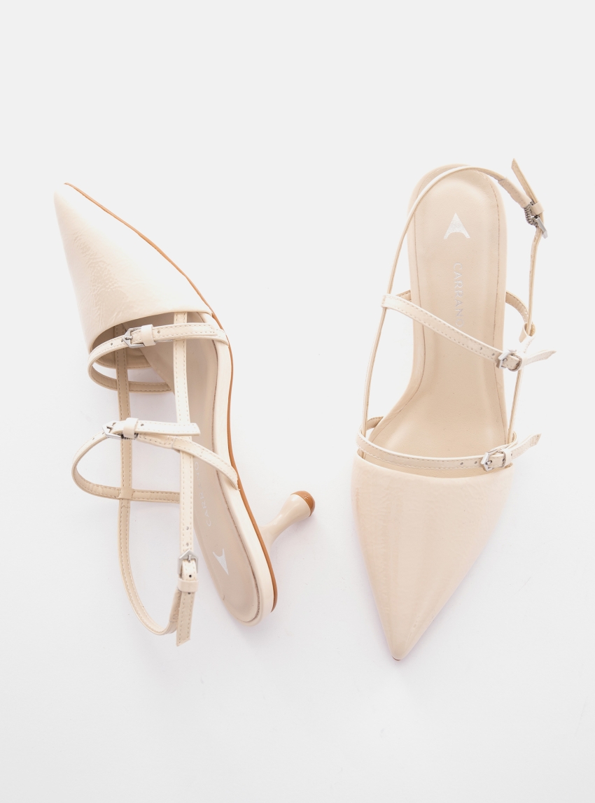 Carrano Heel Sandals - Ecru