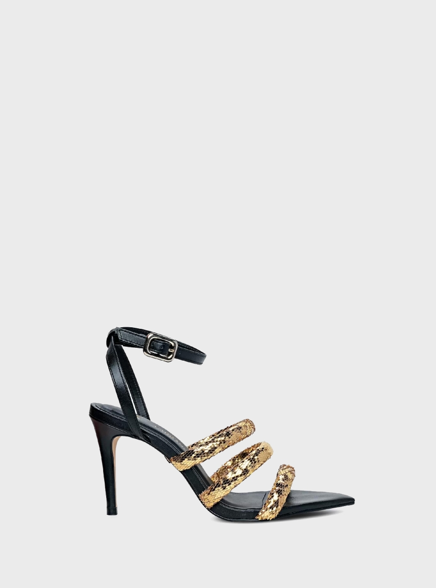 Carrano Heel Sandals - Black