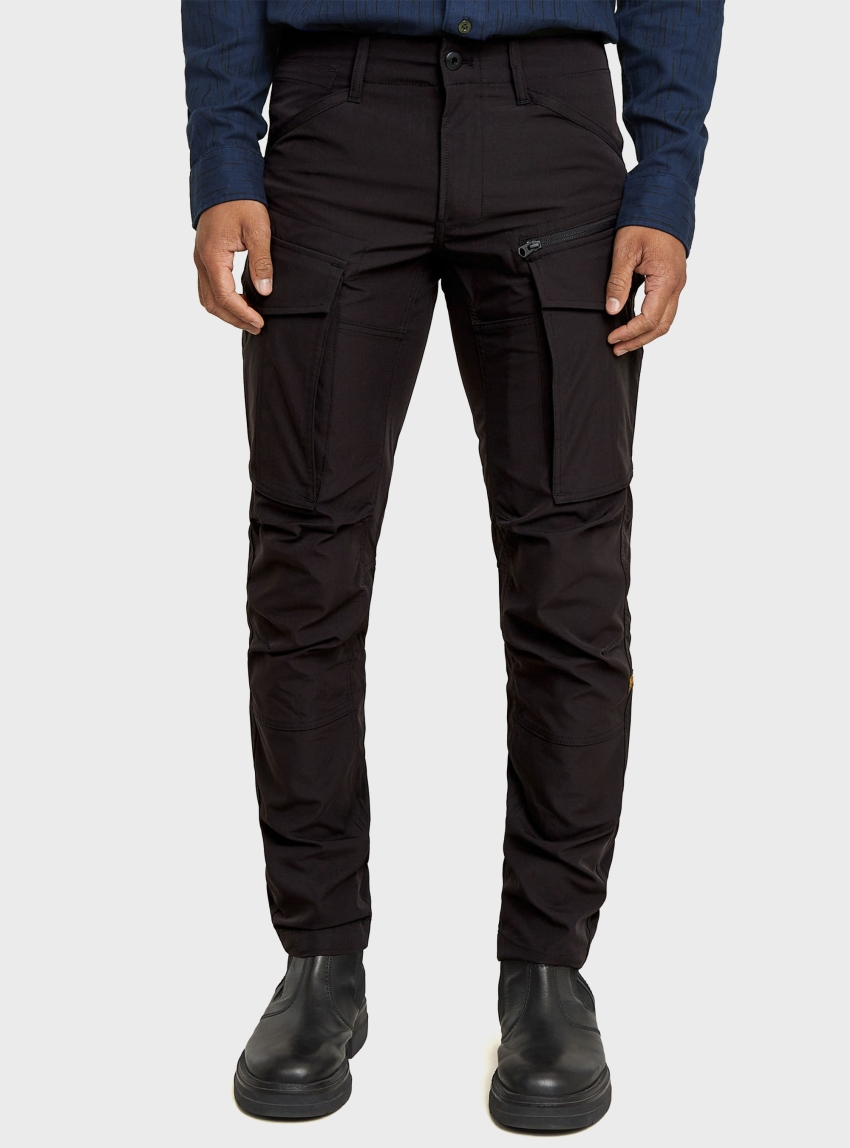 G-Star Rovic Zip 3D Regular Tapered Pants - Black