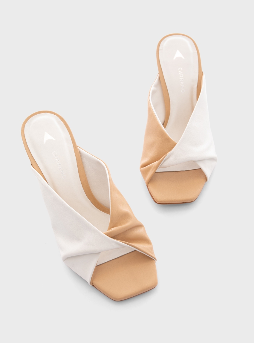 Carrano Heel Sandals - Light Beige