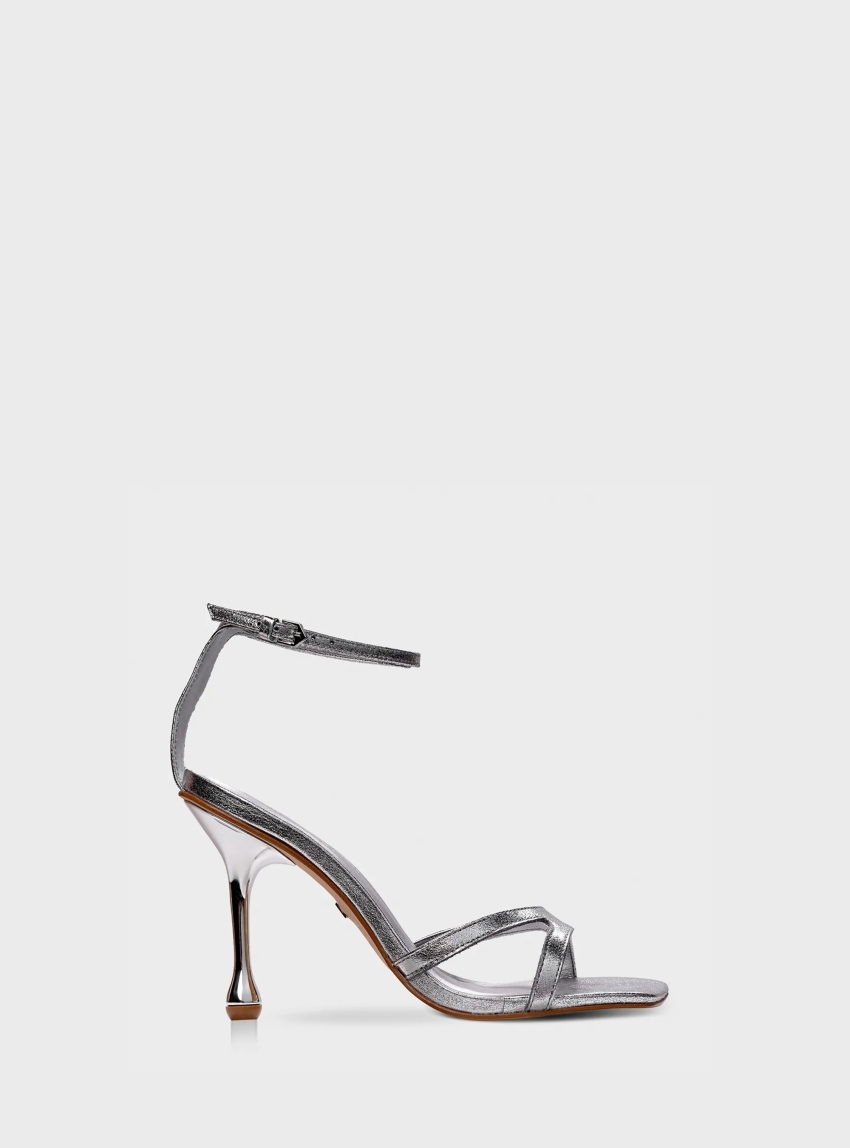 Carrano Heel Sandals - Silver