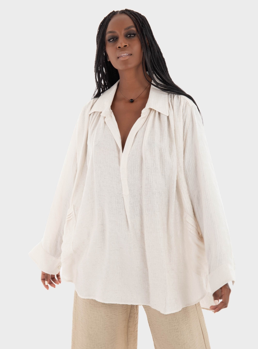 Black & Black  Shirt - Off White