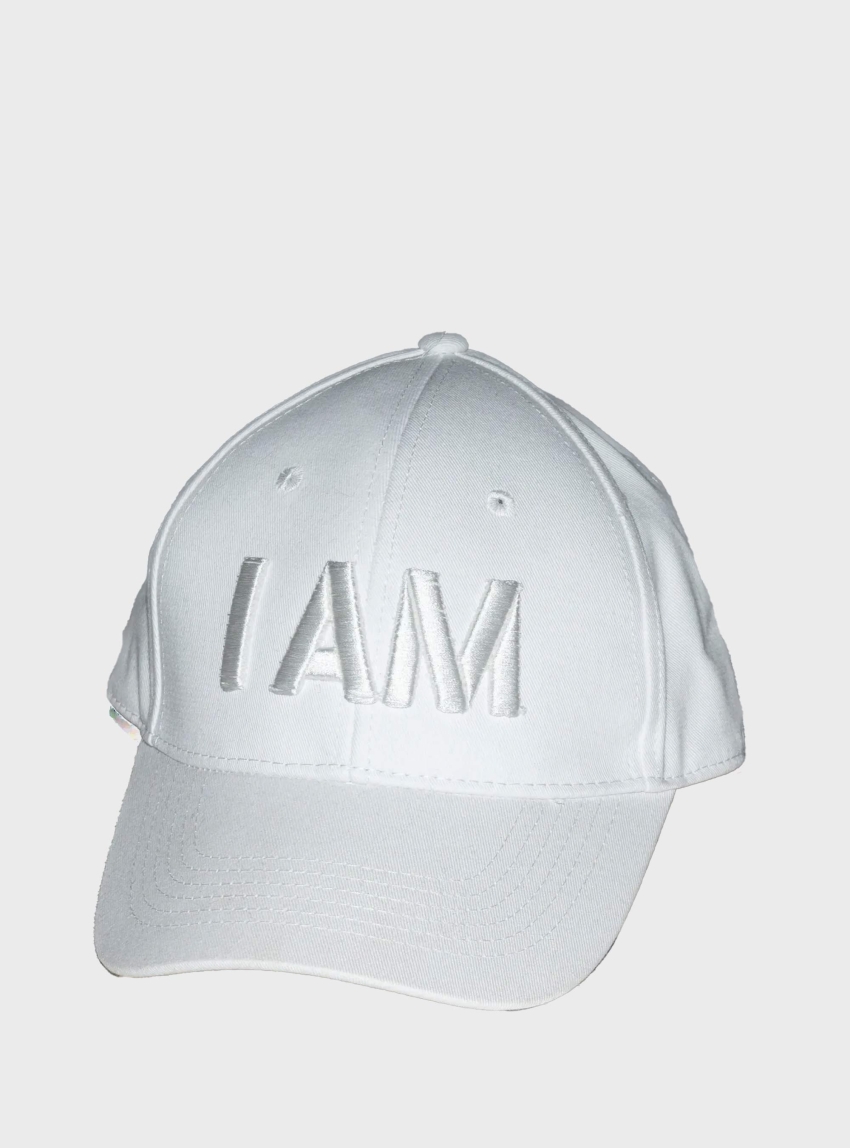 Collectiva Noir Cn I Am 3D Cap - White