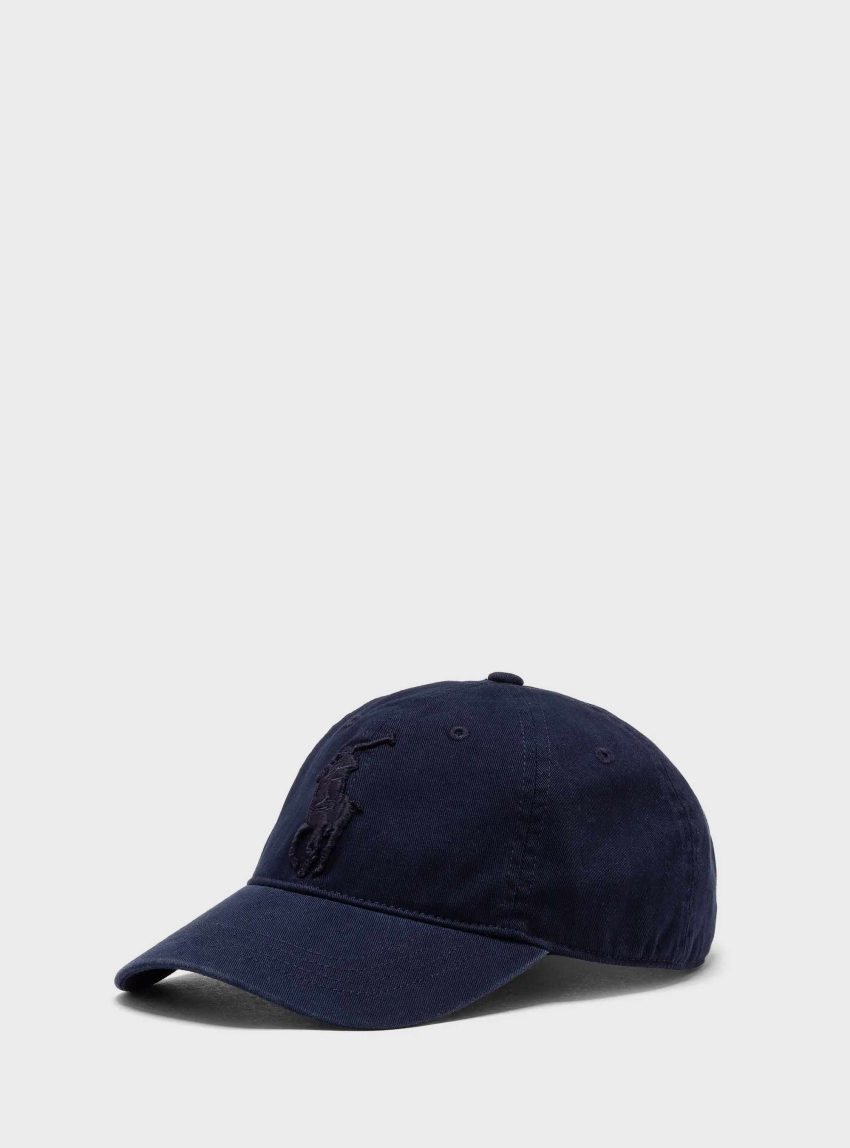 Polo Ralph Lauren Big Pony Twill Ball Cap - Navy