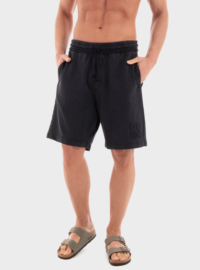 HUGO Sweat Shorts Distrell - Black