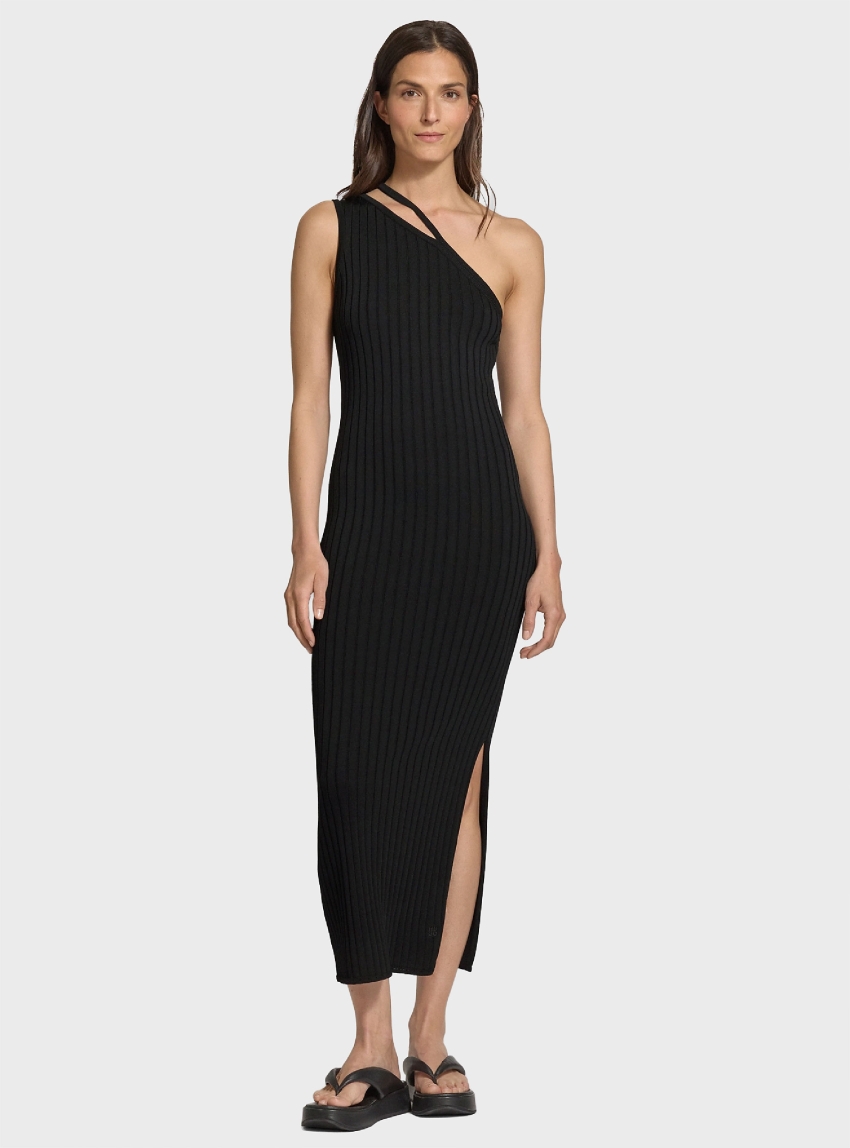 HUGO Knitted Dress Sepinty - Black