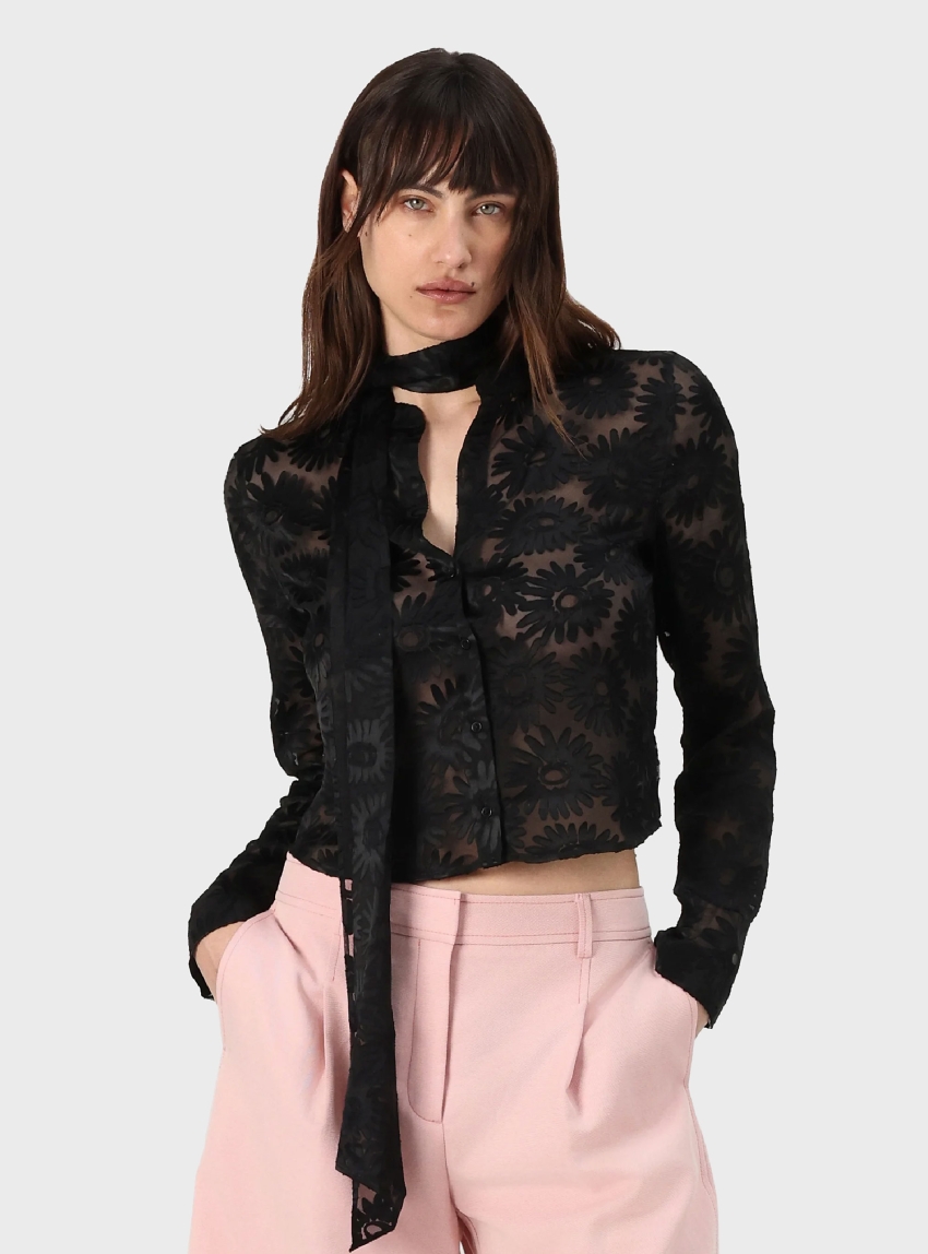 HUGO Slim Fit Shirt Eurydyke - Black