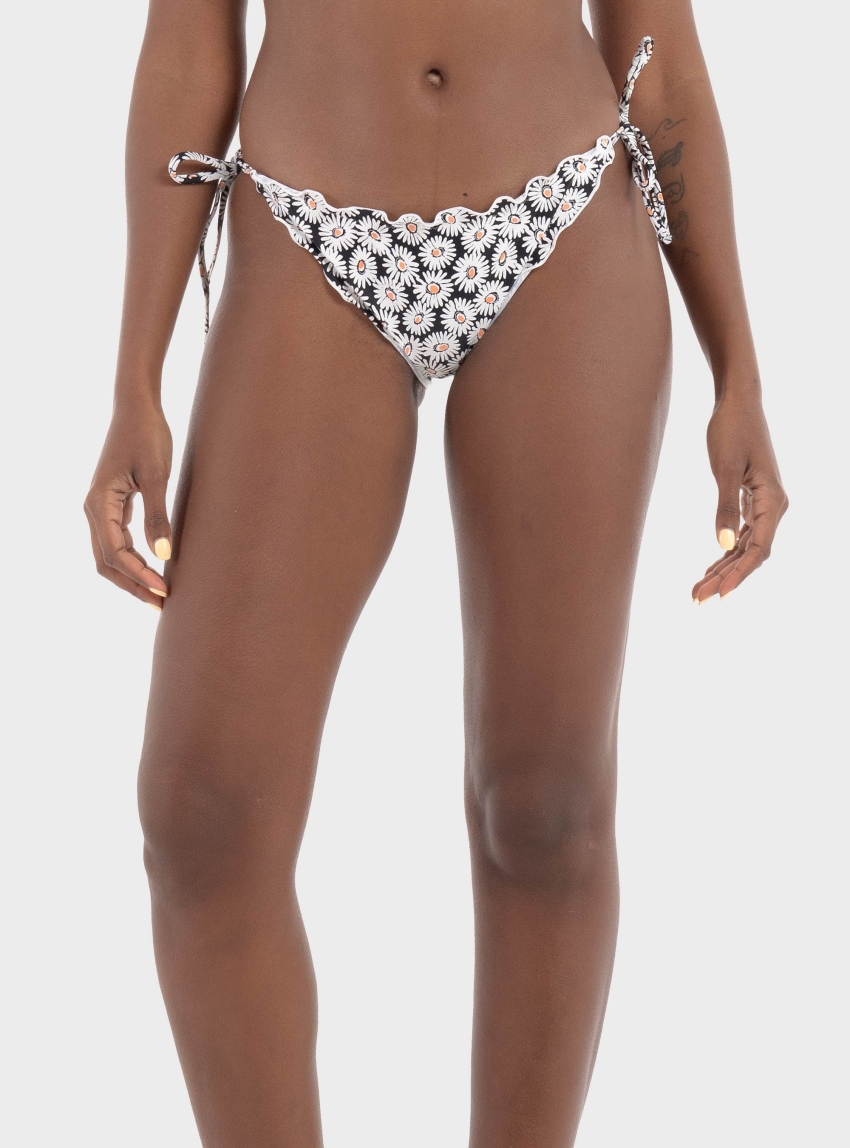 HUGO Bikini Bottoms RUFFLE SIDE TIE - Multi Colors