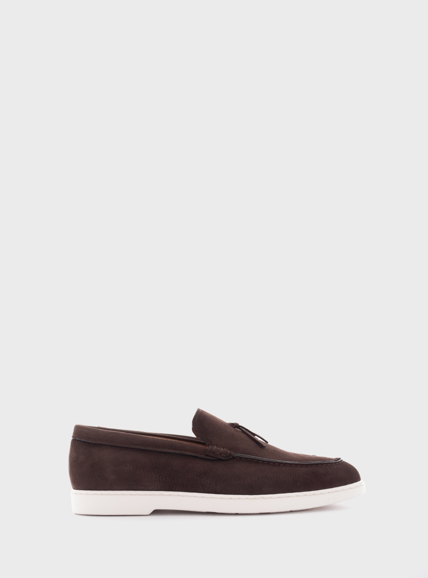 Per La Moda Penny Loafers - Brown