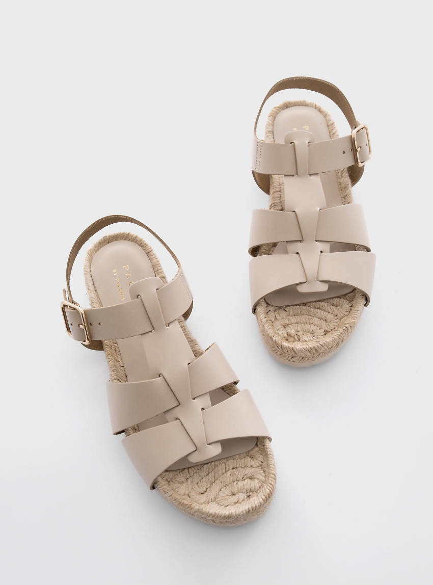 Palomitas by Paloma Barceló Adina Sandals - Ivory